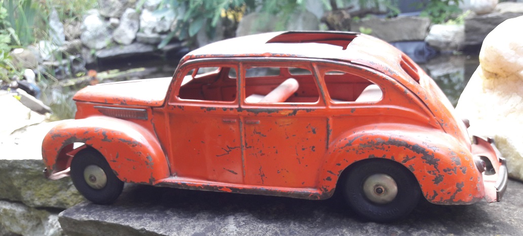 De Soto, Chrysler, Kingsbury Toys, L. 36 cm, Deko Objekt